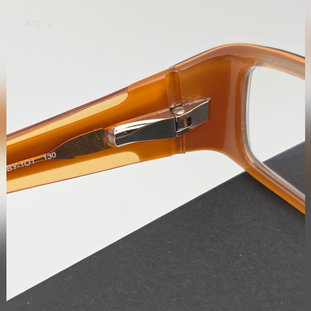 Miu Miu Purple and Orange Eye Glasses Ready For You To Put Your Lenses In. - Picture 4 of 10